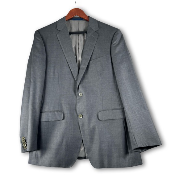 Paul Betenley Other - Paul Betenley Mens Roberto Gray Suit Blazer Jacket Sz 40R